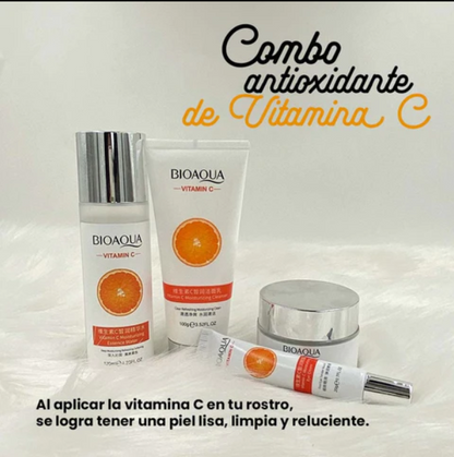 Kit vitamina C - Bioaqua 💆🏻‍♀️🧴