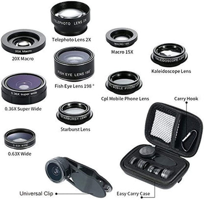 Kit Lentes para Camara de Celular 📱🔎😎📸